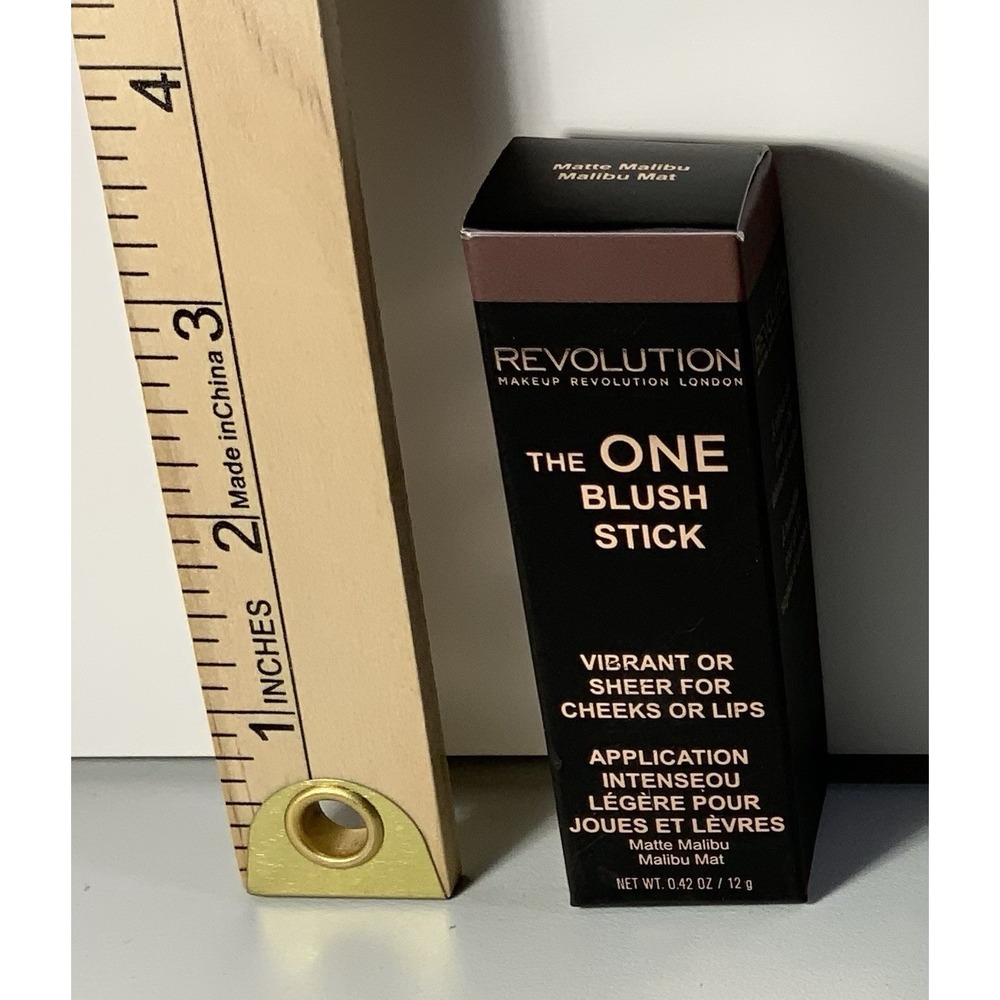 Revolution The‎ One Matte Malibu Lip & Blush Stick 0.42 oz NEW